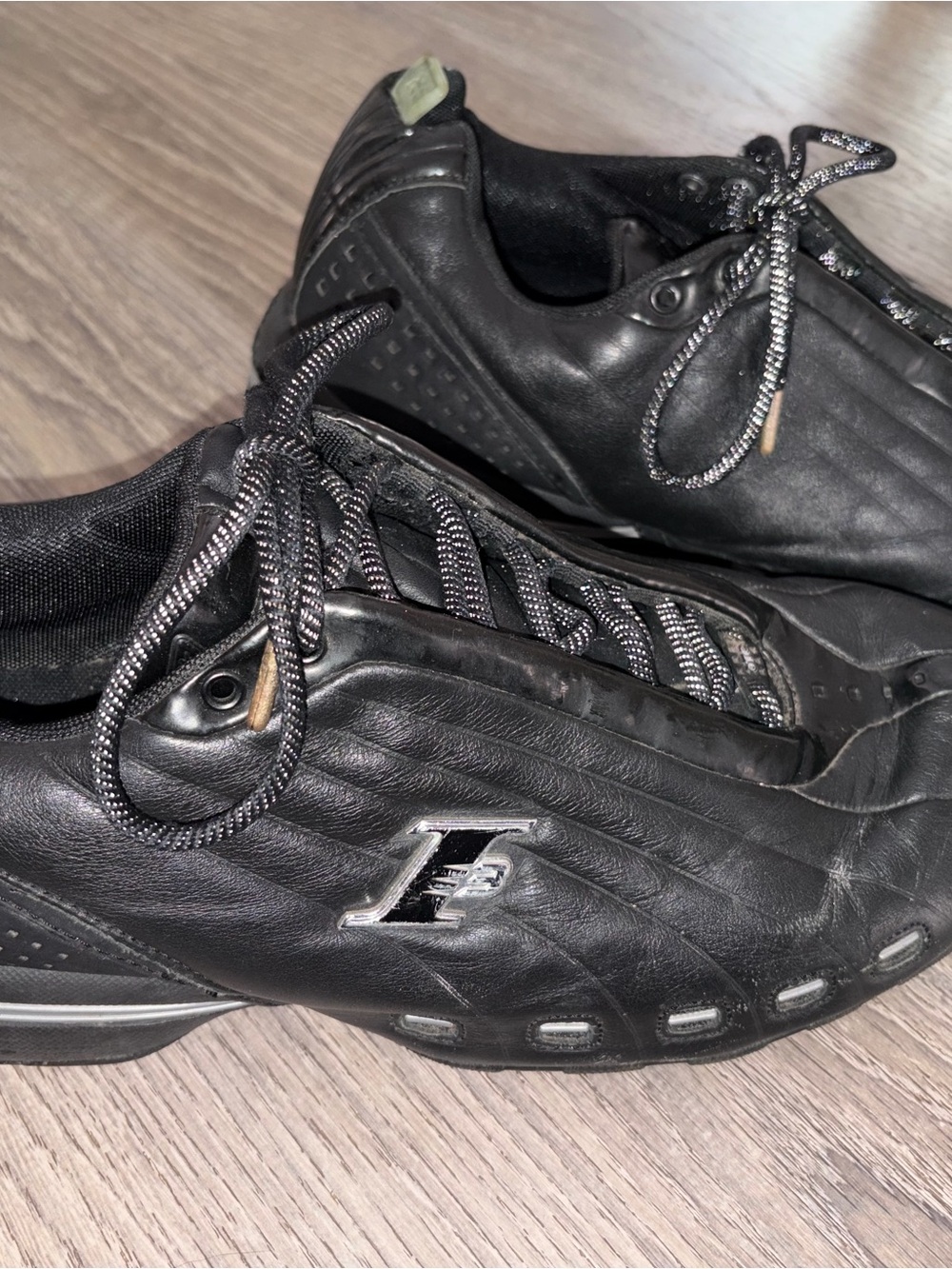 Iverson Off the Clock Signature Collection Men's Low Top Lace Up Sneakers Black